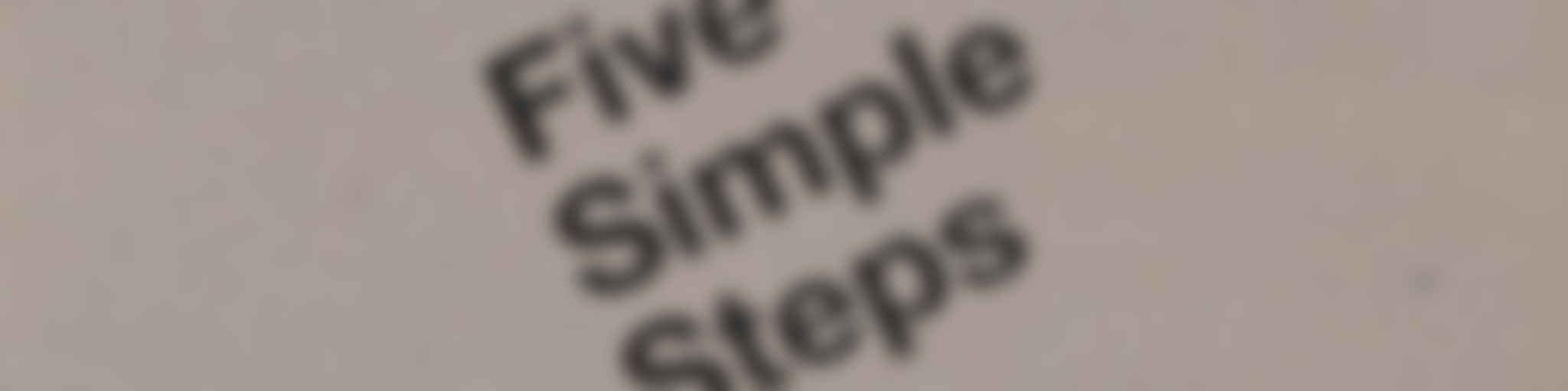 Five Simple Steps texture